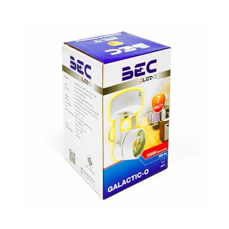 แทรคไลท์ LED BEC GALACTIC-O 7 วัตต์ WARM WHITE สีขาว_3