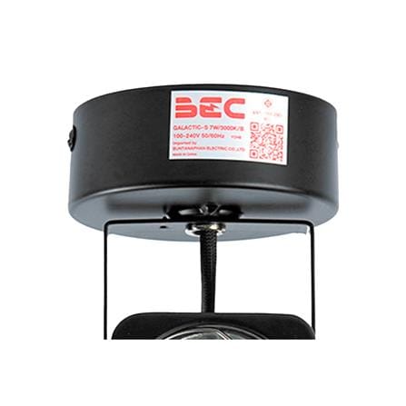 สปอตไลท์ภายใน LED BEC GALACTIC-S 7 วัตต์ WARM WHITE สีดำ_4