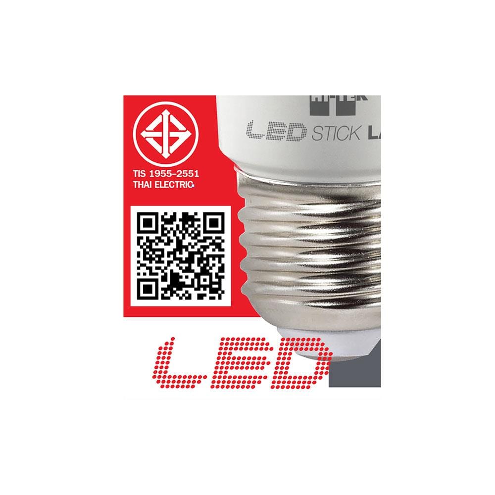 หลอด LED HI-TEK ECO STICK 12 วัตต์ E27 WARMWHITE