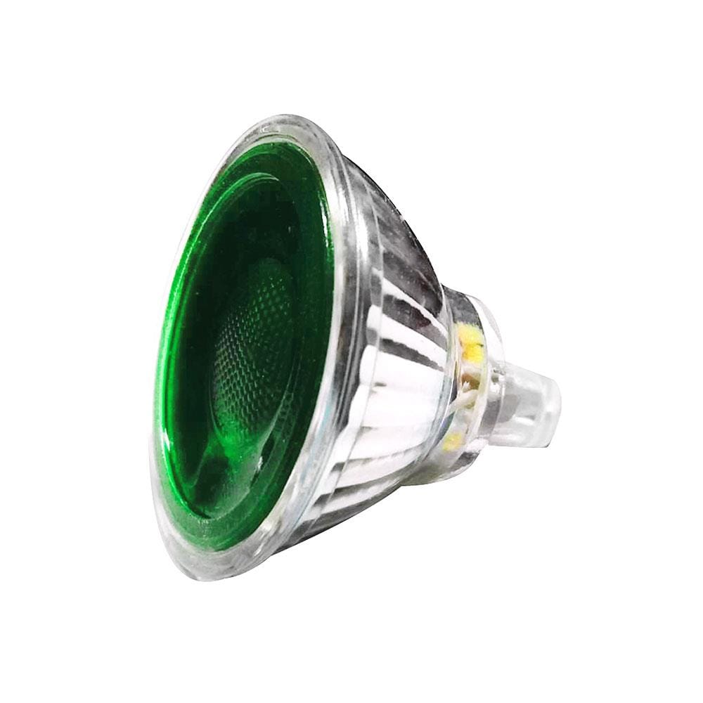 หลอด LED HI-TEK MR16 HI-F 220V 7 วัตต์ GREEN GU5.3