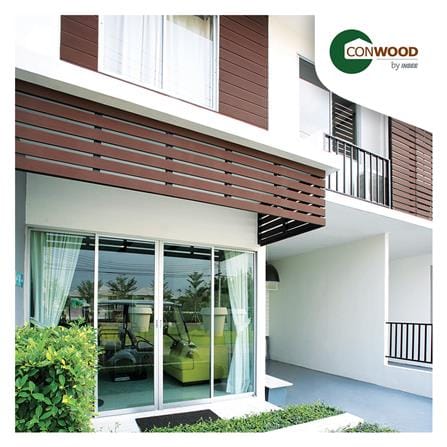 ไม้บังตา CONWOOD หน้า 3 นิ้ว 7.5X305X1.4 ซม. สีขาวงาช้าง แพ็ก 8 แผ่น_4