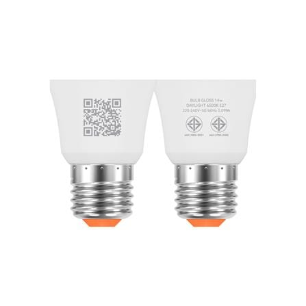 หลอด LED LAMPTAN BULB GLOSS 14 วัตต์ DAYLIGHT E27_4