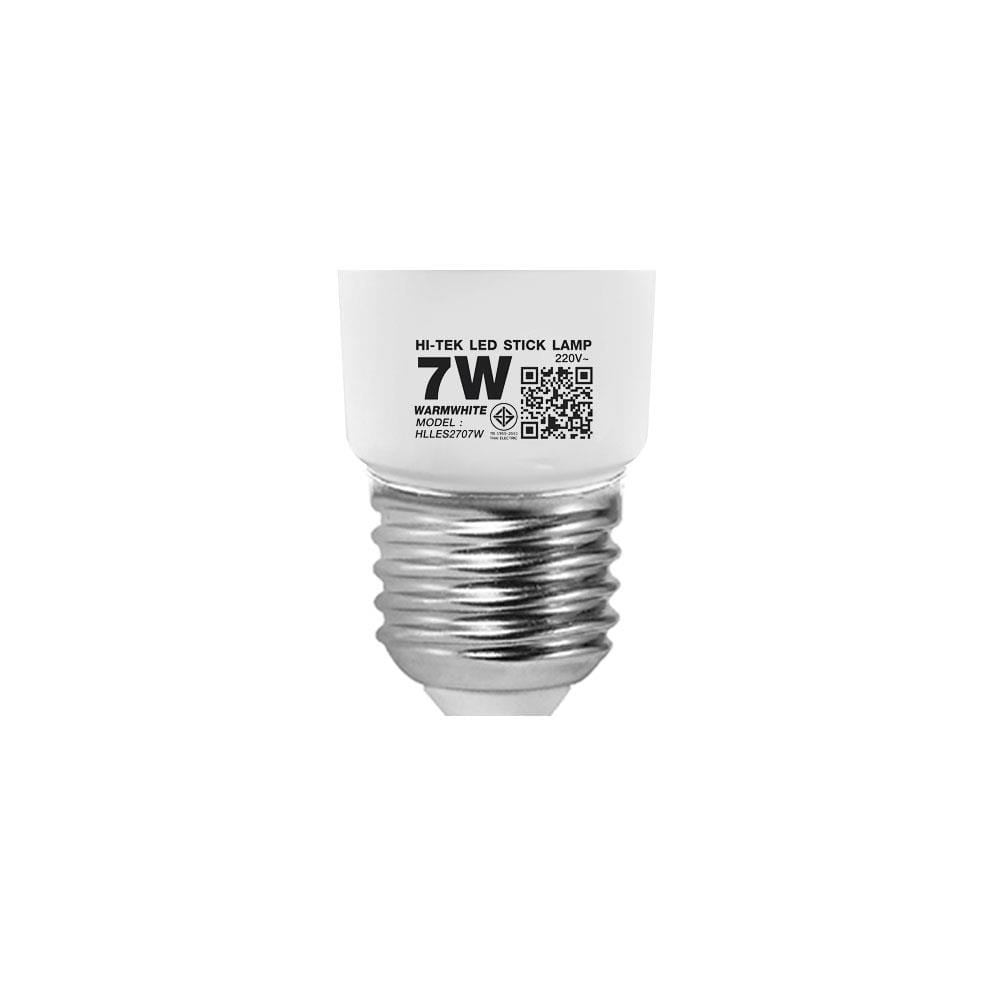 หลอด LED HI-TEK ECO SERIES STICK 7 วัตต์ E27 WARMWHITE