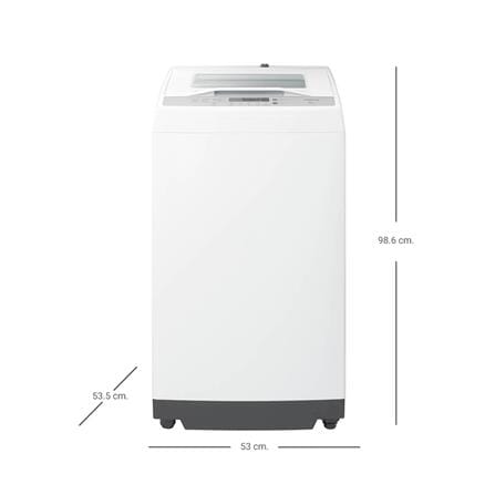เครื่องซักผ้าฝาบน HITACHI SF-80XB 8 กก. สีขาว_2