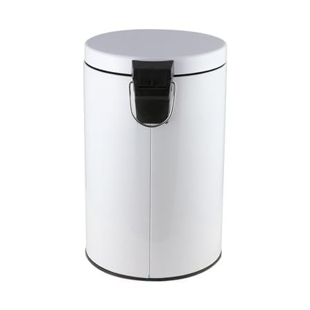 ถังขยะเหยียบกลม SK02001D-1-005 12L สีขาว_3