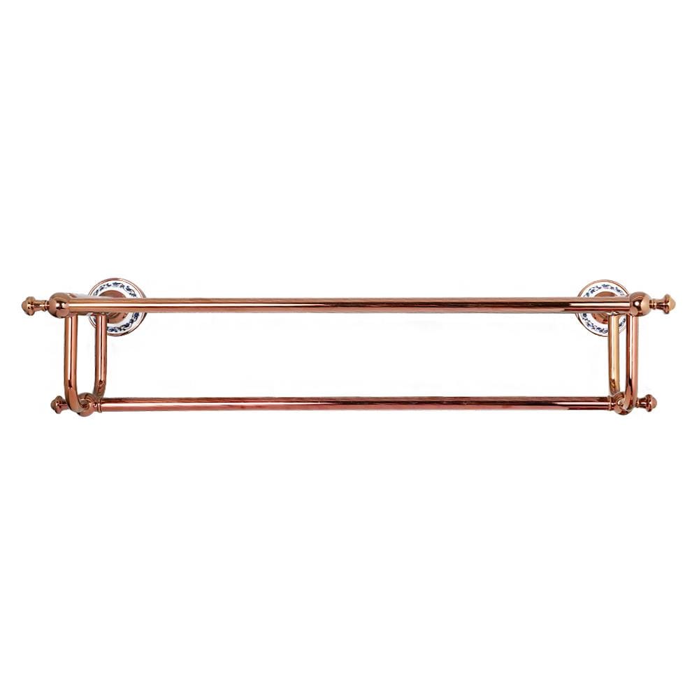ชั้นวางของพร้อมราว KARAT FAUCET KB-73-711-53 สีโรสโกลด์