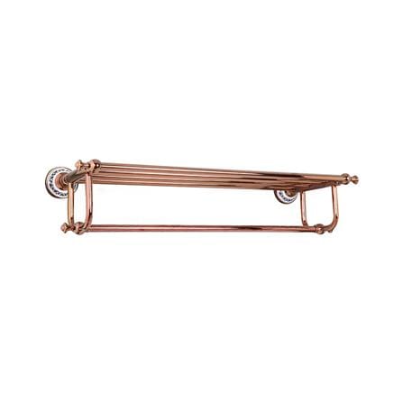 ชั้นวางของพร้อมราว KARAT FAUCET KB-73-711-53 สีโรสโกลด์
