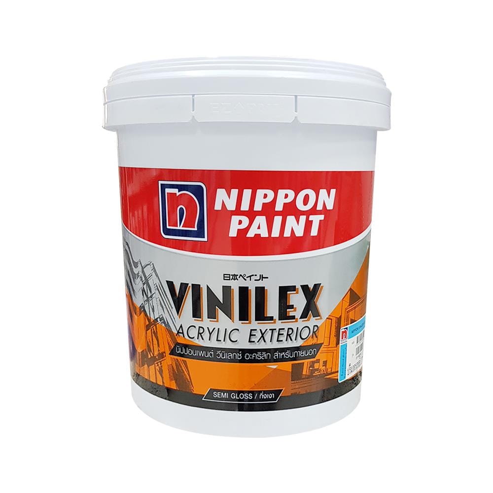 สีน้ำทาภายนอก NIPPON PAINT VINILEX BASE D SG 2.5GL