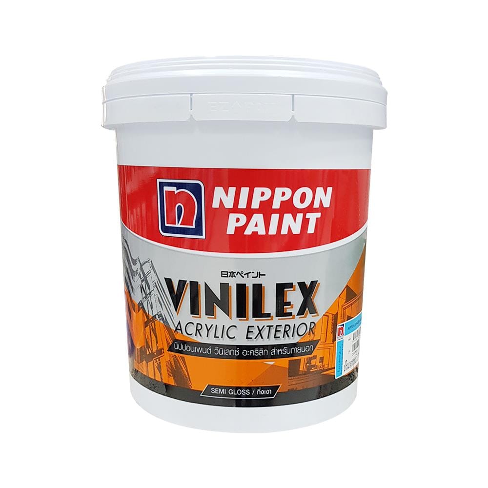 สีน้ำทาภายนอก NIPPON PAINT VINILEX BASE B SG 2.5GL