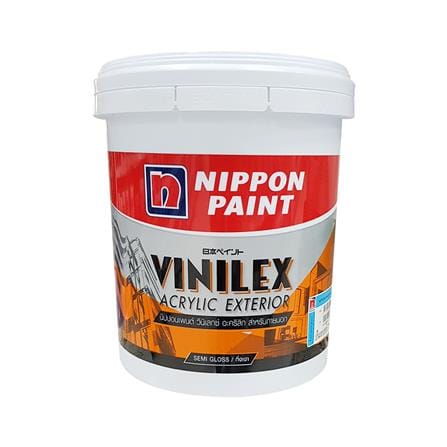 สีน้ำทาภายนอก NIPPON PAINT VINILEX BASE B SG 2.5GL