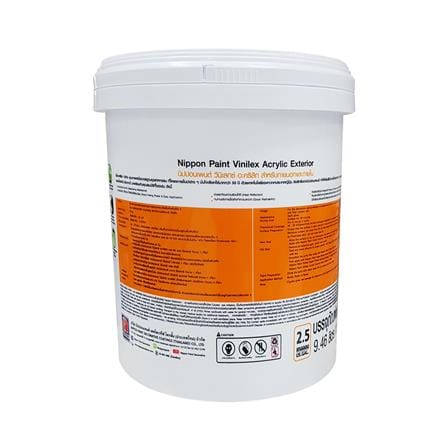สีน้ำทาภายนอก NIPPON PAINT VINILEX BASE C SG 2.5GL_2