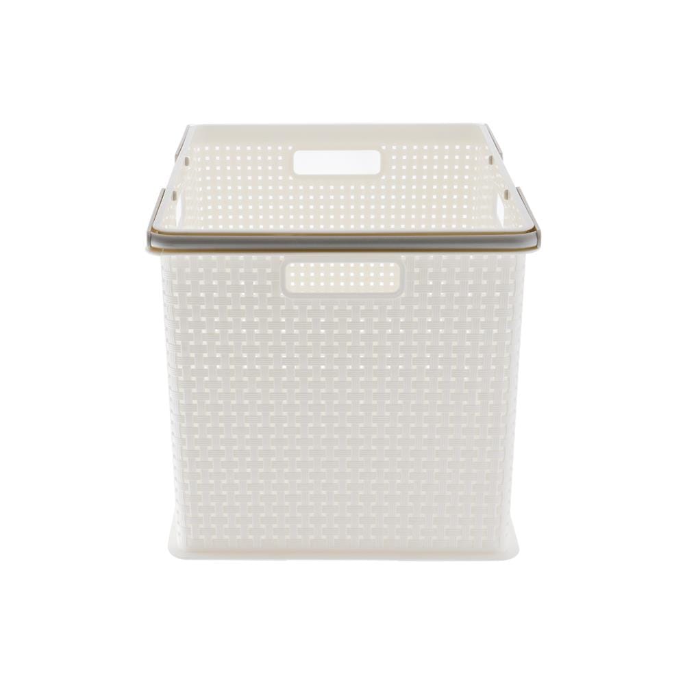 กล่องหูหิ้ว STACKO DW-380 39.2x28.3x26.1 ซม. สีขาว