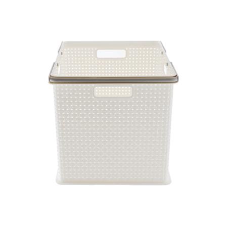 กล่องหูหิ้ว STACKO DW-380 39.2x28.3x26.1 ซม. สีขาว_3