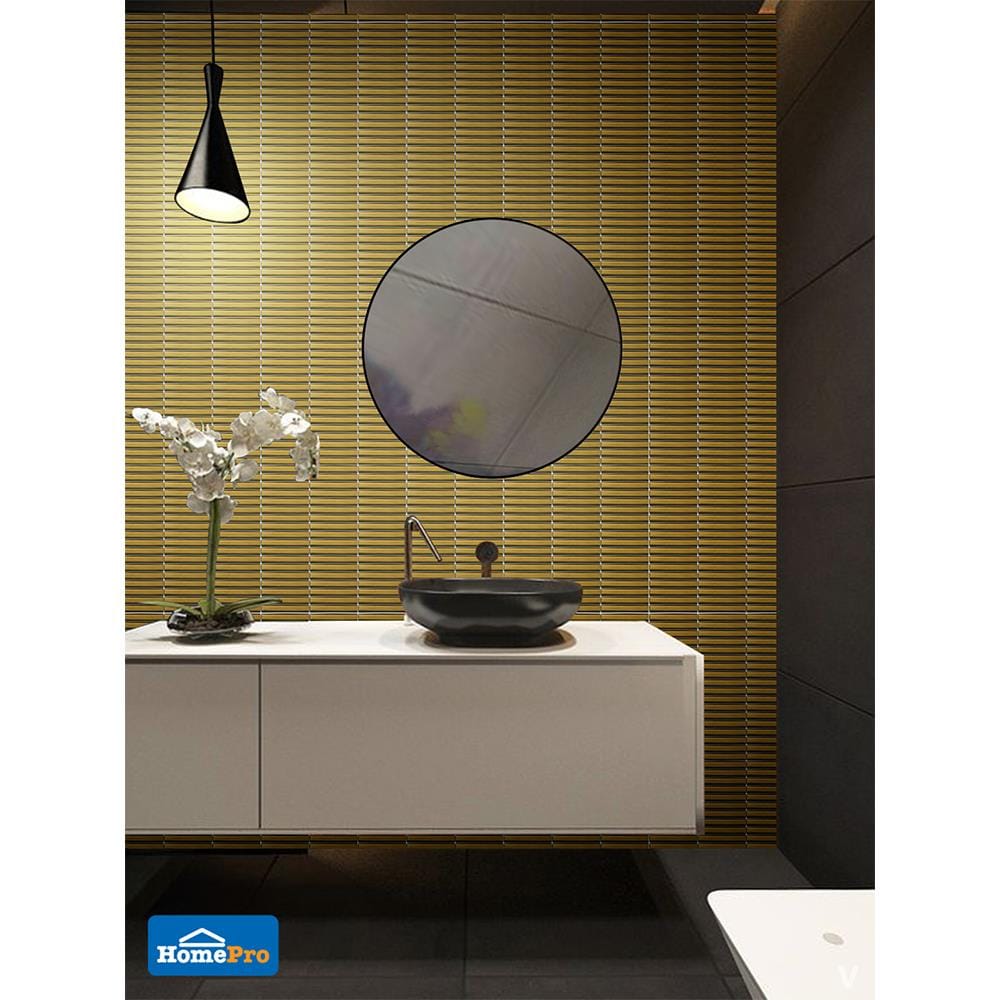 โมเสคแก้ว 30x30 ซม. โกลด์เด้นท์01