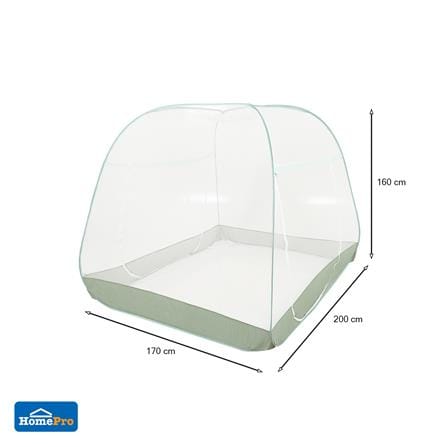 MOSQUITO NET HOME LIVING STYLE CARE 160X170X200CM GREEN_7