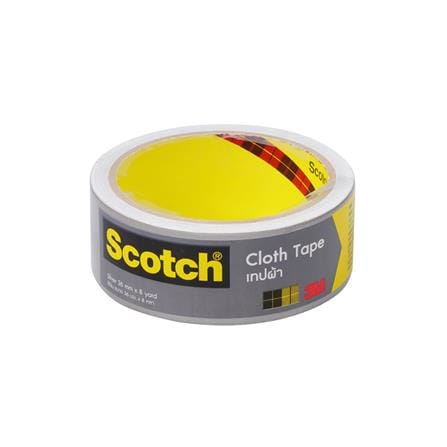เทปผ้ามันเงา 3M 36 MMX8M สีเทา_2