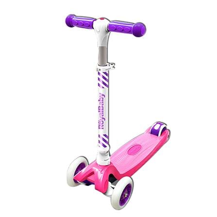 3 WHEELS KID SCOOTER ROYAL BABY DAZZLER PINK_0