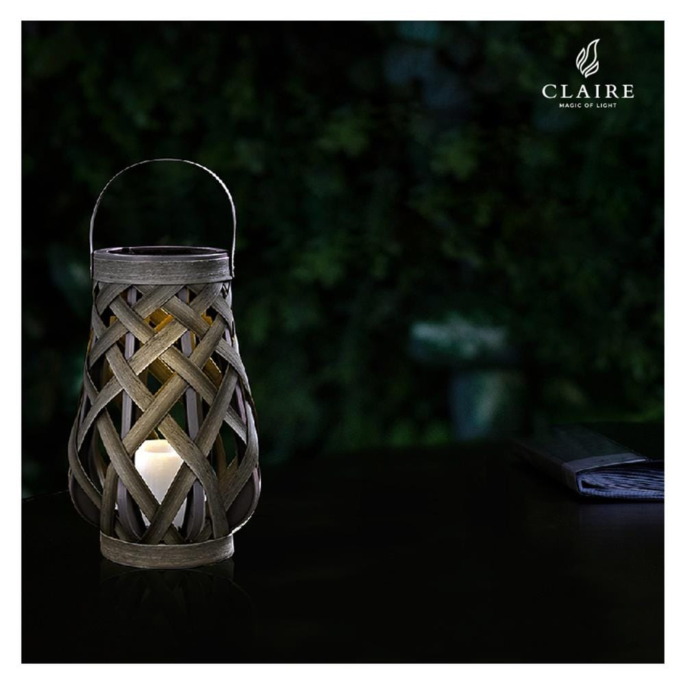 ไฟทางเดิน SOLAR CLAIRE 212181807 0.024 วัตต์ WARMWHITE สีเทา