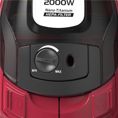 เครื่องดูดฝุ่นแบบกล่อง HITACHI CV-SF20V BRE สีแดง_2