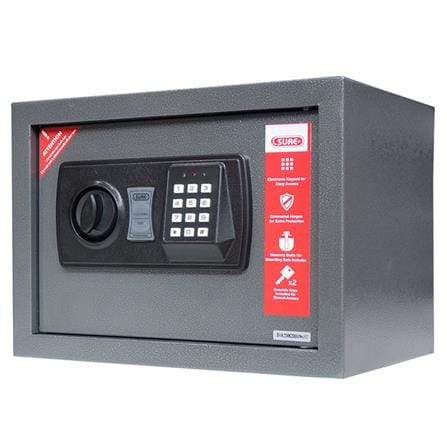 ตู้นิรภัย ELECTRONIC SURE ES-825 สีกราไฟท์