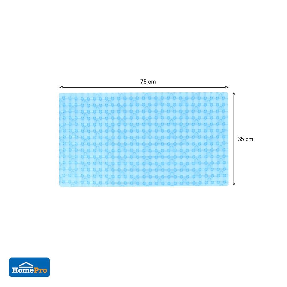 พรมห้องน้ำ PVC MOYA YS-7835 สีฟ้า