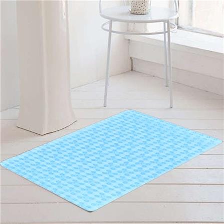 พรมห้องน้ำ PVC MOYA YS-7835 สีฟ้า_3