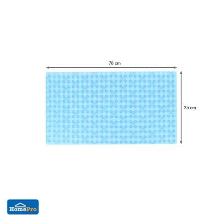 พรมห้องน้ำ PVC MOYA YS-7835 สีฟ้า_5