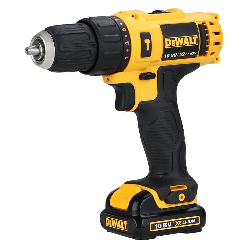 CORDLESS HAMMER DRILL (BATTERY INCLUDED) DEWALT DCD716C2K-B1 10.8V