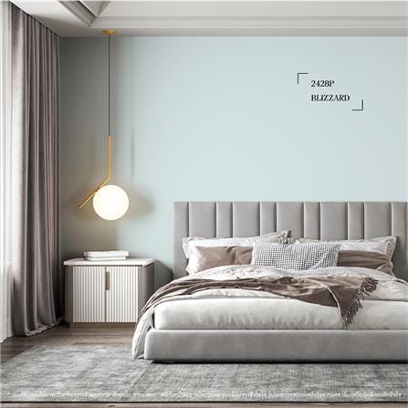 สีน้ำทาภายใน ชนิดกึ่งเงา JBP AIRCLEAN A+ BASE D สีขาว 2.5 แกลลอน_1