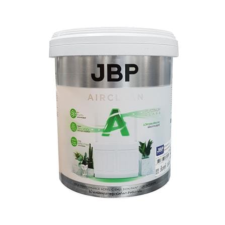 สีน้ำทาภายใน ชนิดกึ่งเงา JBP AIRCLEAN A+ BASE C 2.5 แกลลอน_0