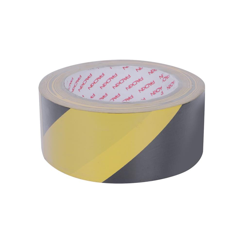 FLOOR MARKING TAPE PACK IN 2"X33M YELLOW-BLACK