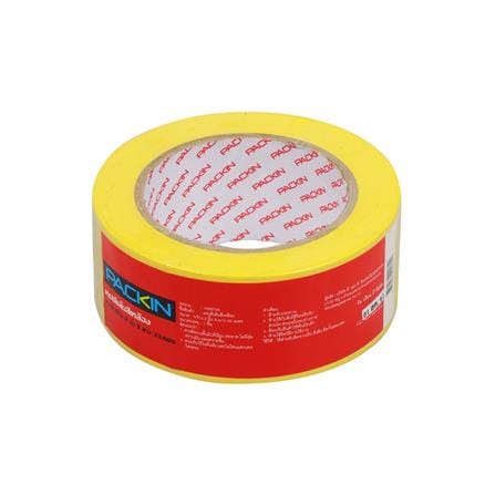 เทปตีเส้น PACK IN 2 นิ้วX33เมตร สีเหลือง_2