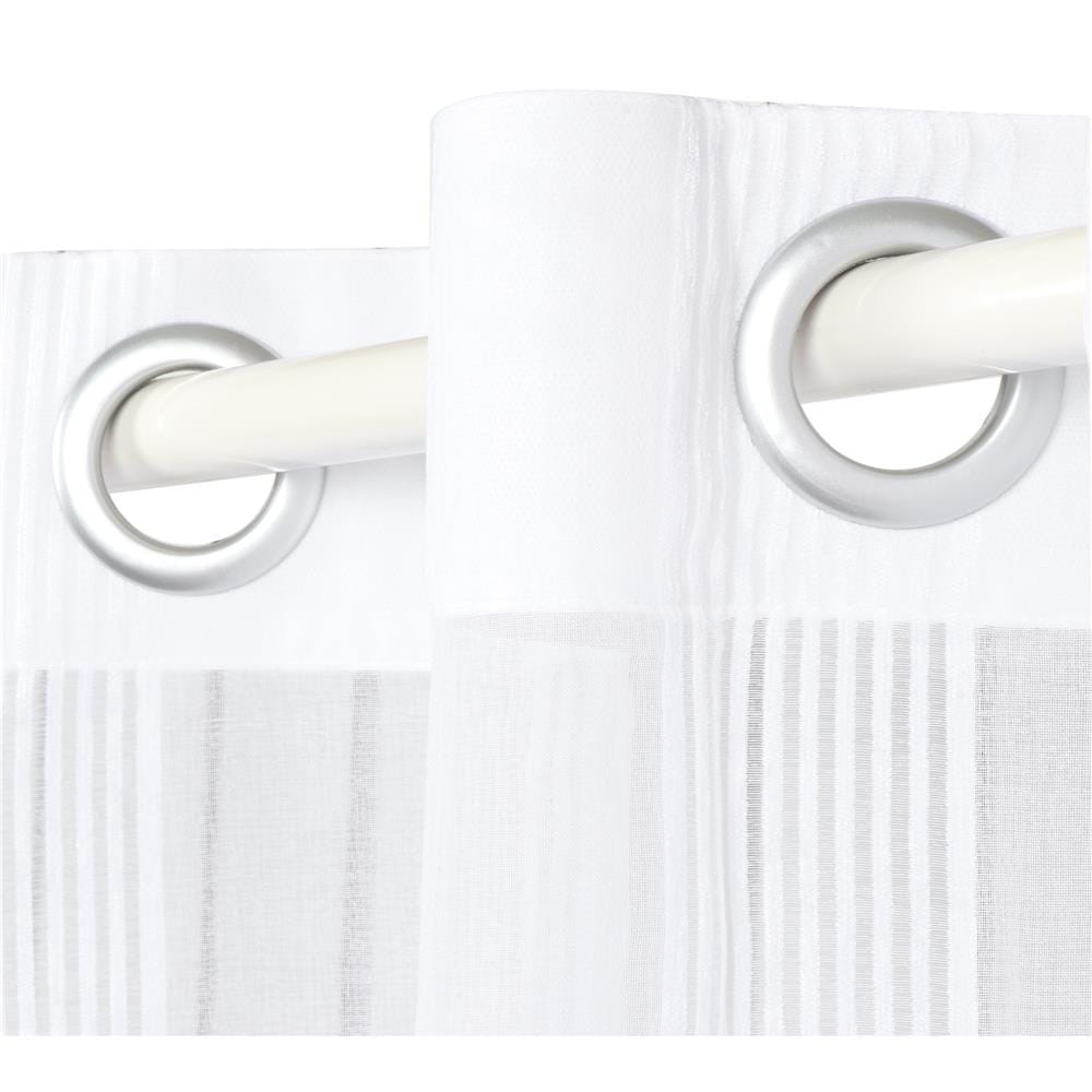 ผ้าม่านโปร่ง EYELET HOME LIVING STYLE TEMPO 150X160 ซม. สีขาว