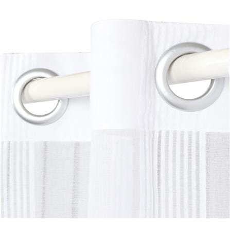 ผ้าม่านโปร่ง EYELET HOME LIVING STYLE TEMPO 150X160 ซม. สีขาว_3