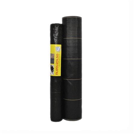 พลาสติกคลุมวัชพืช ตราปลาฉลาม 0.9X50 ม. สีดำ