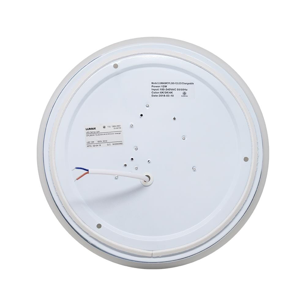 LED CEILING FLUSH LIGHT L&E 03-A0104 15IN 24W DAYLIGHT/COOL WHITE/WARM WHITE WHITE