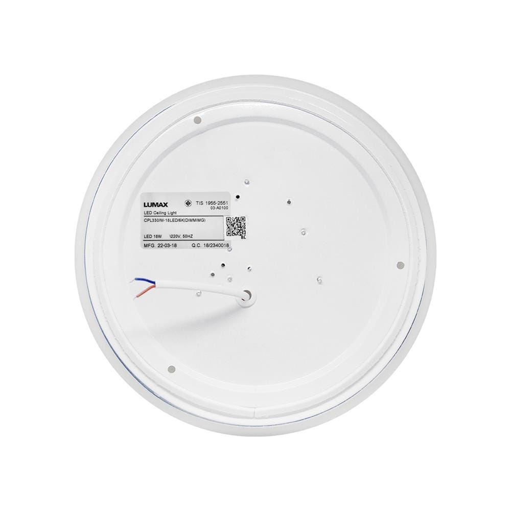 ไฟเพดาน LED L&E 03-A0100 13 นิ้ว 18 วัตต์ DAYLIGHT สีขาว