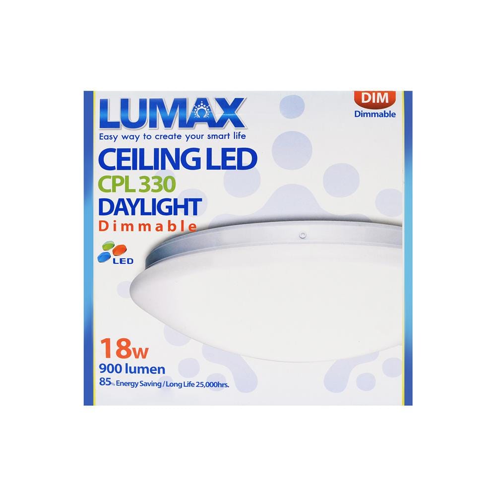 ไฟเพดาน LED L&E 03-A0100 13 นิ้ว 18 วัตต์ DAYLIGHT สีขาว