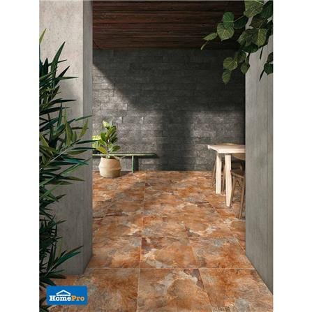 กระเบื้องพื้นพอร์ซเลน  40x40 ซม. CERGRES ซูม่า น้ำตาล A_2
