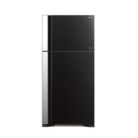 2-DOOR REFRIGERATOR HITACHI R-VG550PDX 19.4CU.FT BLACK MIRROR INVERTER