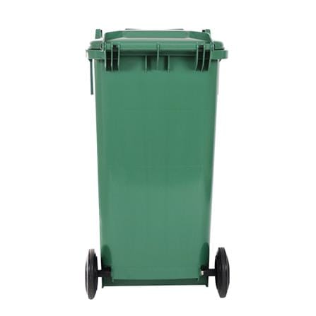 ถังขยะเหลี่ยม ฝาเปิด-ปิด มีล้อ ACCO 240L สีเขียว_2