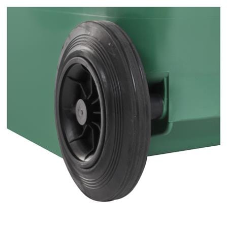 ถังขยะเหลี่ยม ฝาเปิด-ปิด มีล้อ ACCO 240L สีเขียว_4