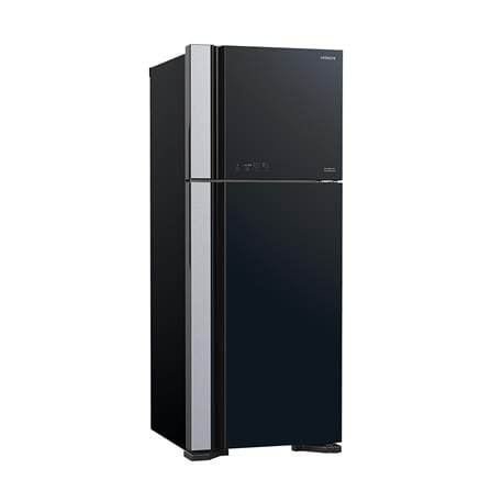 2-DOOR REFRIGERATOR HITACHI R-VG450PDX 15.9CU.FT BLACK MIRROR INVERTER_1