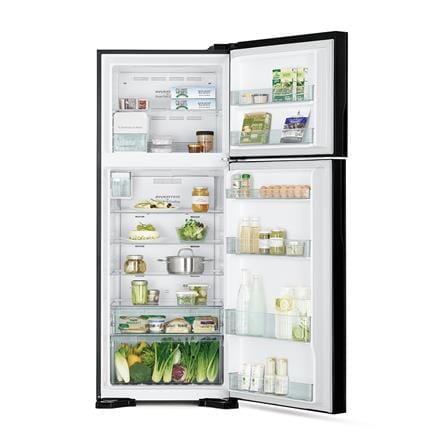 2-DOOR REFRIGERATOR HITACHI R-VG450PDX 15.9CU.FT BLACK MIRROR INVERTER_3