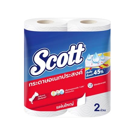 กระดาษอเนกประสงค์ SCOTT BIG ROLL (แพ็ก 2 ชิ้น)_0
