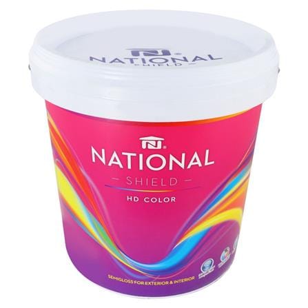 สีน้ำทาภายนอก DELTA NATIONAL SHIELD BASE B กึ่งเงา 1 แกลลอน