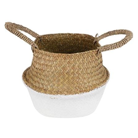 กระถางต้นไม้ทรงตะกร้า SPRING 33 ซม. ไซต์ M สี Natural Wood_0