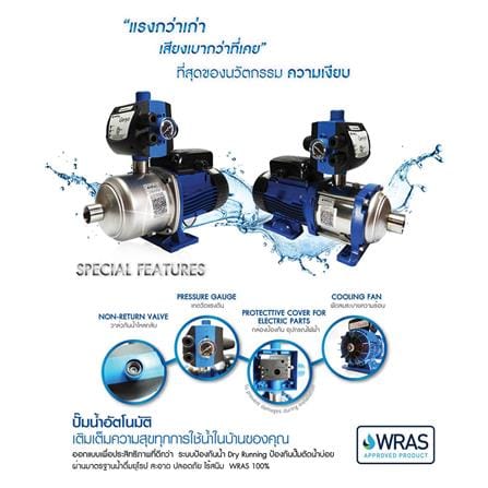 ปั๊มน้ำอัตโนมัติ LOWARA 5HM06/PF12 750 วัตต์_5