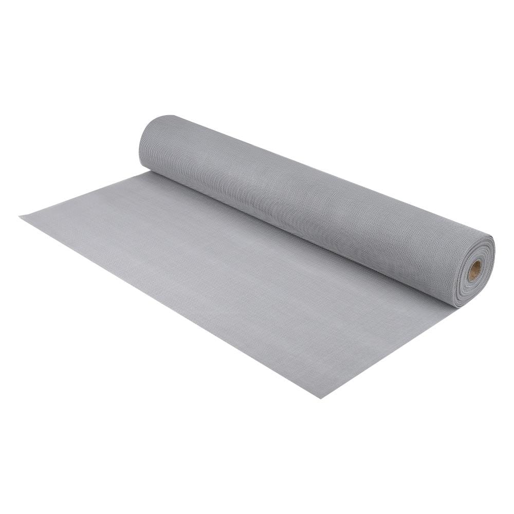 มุ้งลวดใยสังเคราะห์ม้วน เคลือบ PVC PET MESH 91 ซม. X 20 ม. สีเทา