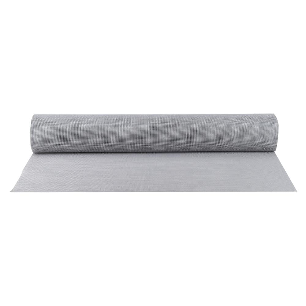 มุ้งลวดใยสังเคราะห์ม้วน เคลือบ PVC PET MESH 91 ซม. X 20 ม. สีเทา